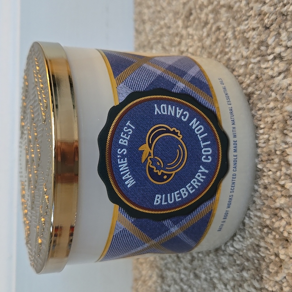 Blueberry Cotton Candy Scented Candle